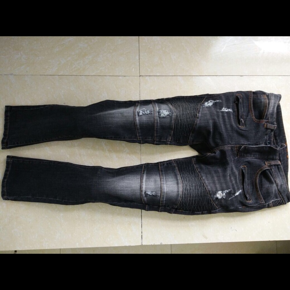 COPY - Men’s slim fit biker style jeans